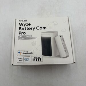 Wyze Battery Cam Pro 2k HDR Wireless Outdoor/Indoor Security Camera